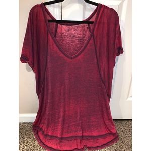 Free people v-neck tee!